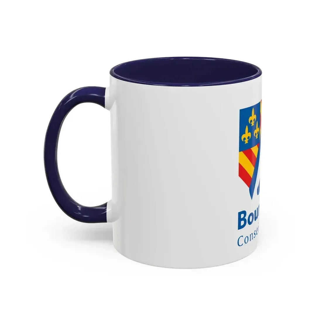 Flag of Bourgogne France 2 - Accent Coffee Mug - Go Mug Yourself