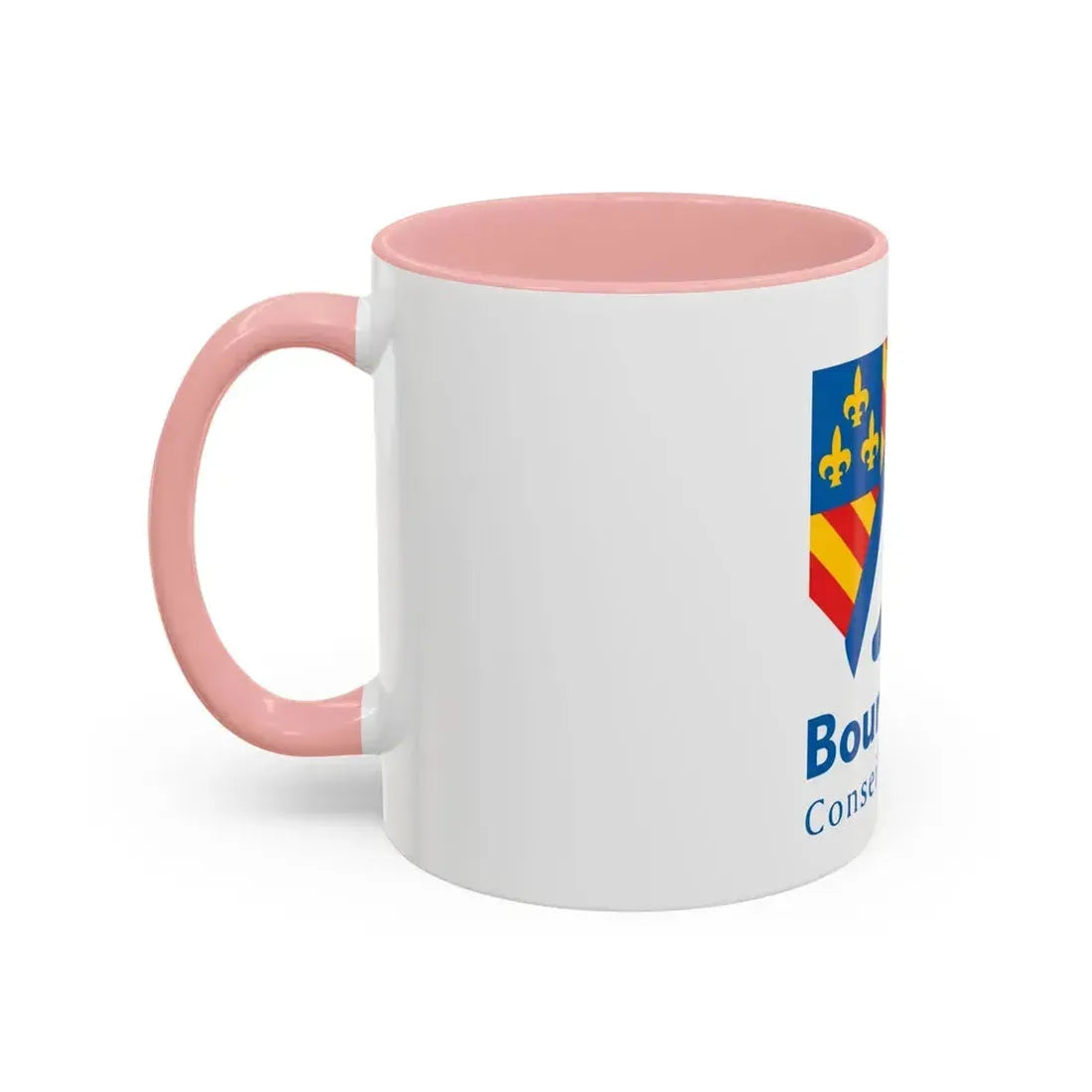 Flag of Bourgogne France 2 - Accent Coffee Mug - Go Mug Yourself