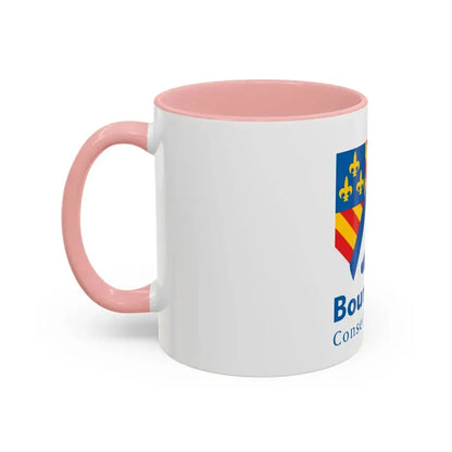 Flag of Bourgogne France 2 - Accent Coffee Mug - Go Mug Yourself