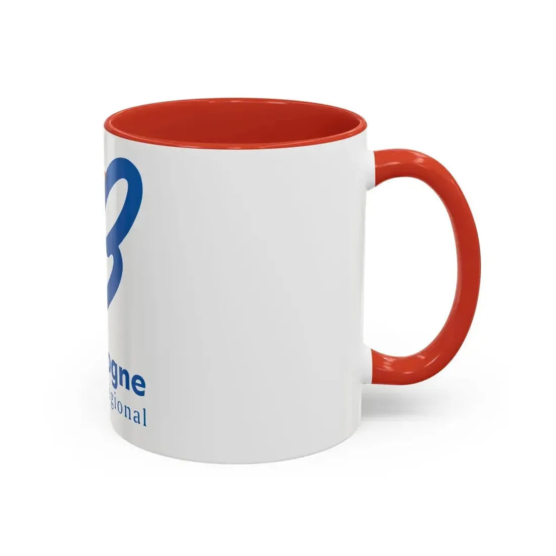 Flag of Bourgogne France 2 - Accent Coffee Mug - Go Mug Yourself
