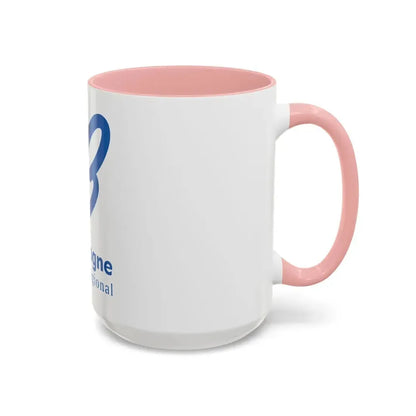 Flag of Bourgogne France 2 - Accent Coffee Mug - Go Mug Yourself