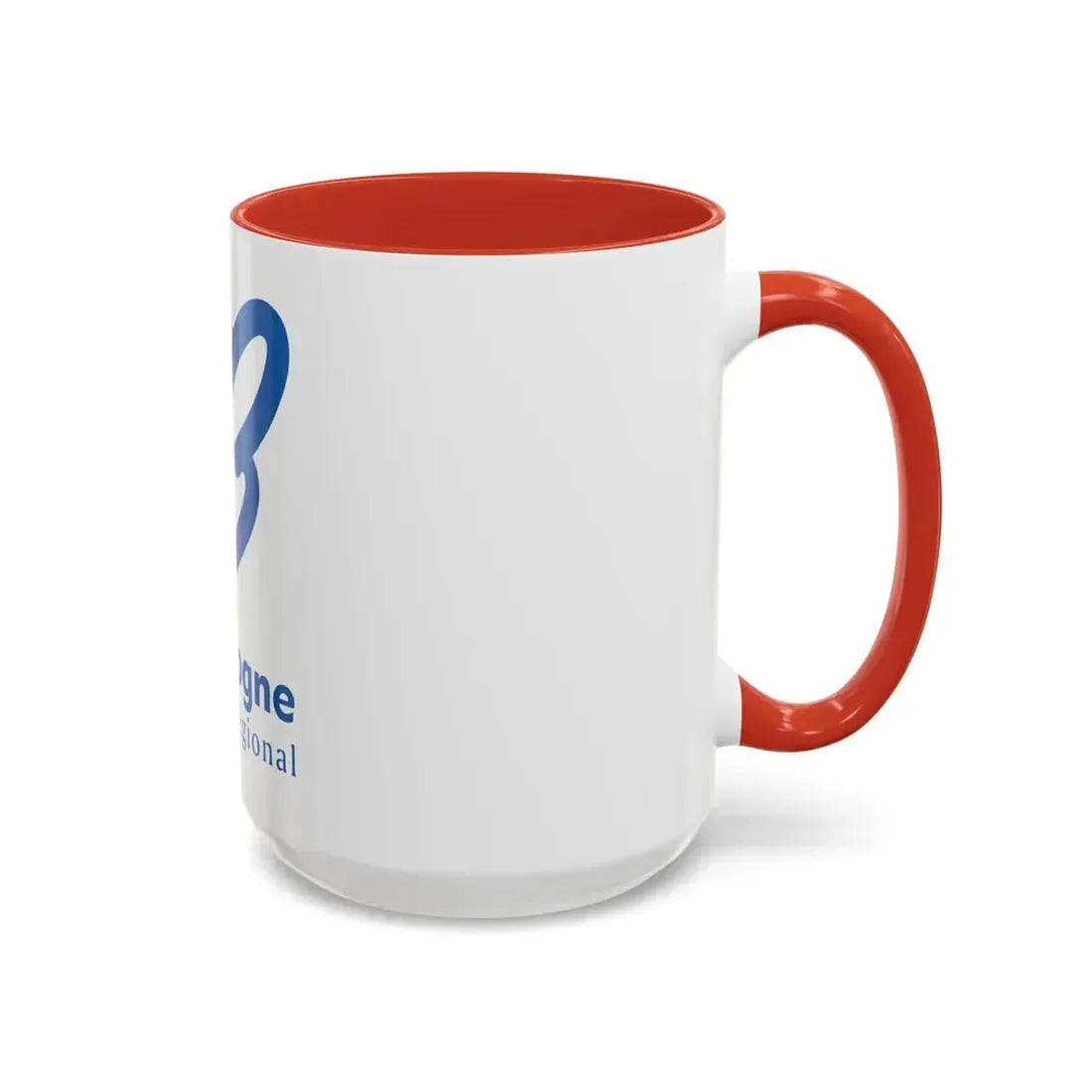 Flag of Bourgogne France 2 - Accent Coffee Mug - Go Mug Yourself