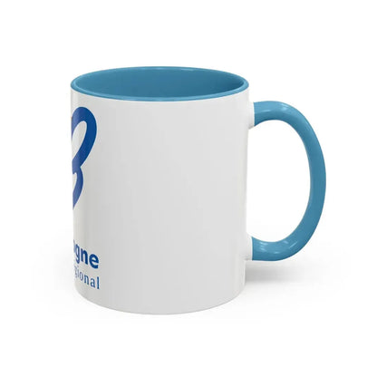 Flag of Bourgogne France 2 - Accent Coffee Mug - Go Mug Yourself