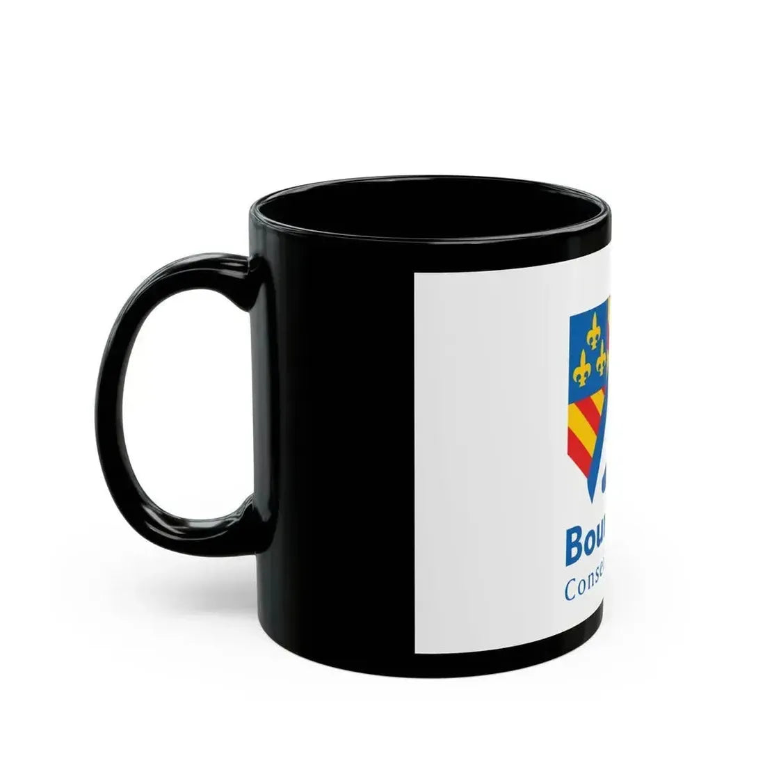 Flag of Bourgogne France 2 - Black Coffee Mug - Go Mug Yourself