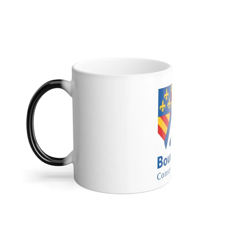 Flag of Bourgogne France 2 - Color Changing Coffee Mug-Go Mug Yourself