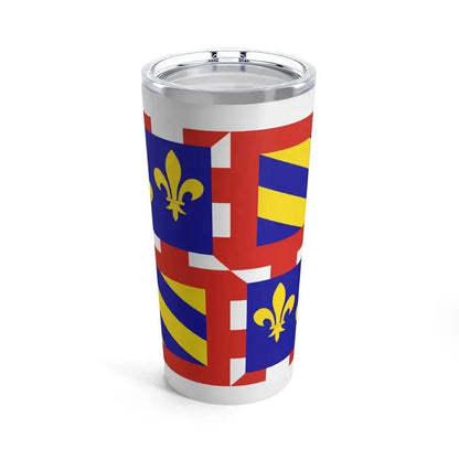 Flag of Bourgogne France - Tumbler 20oz 20oz - Go Mug Yourself