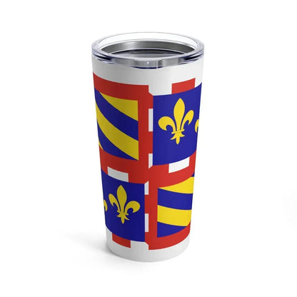 Flag of Bourgogne France - Tumbler 20oz - Go Mug Yourself