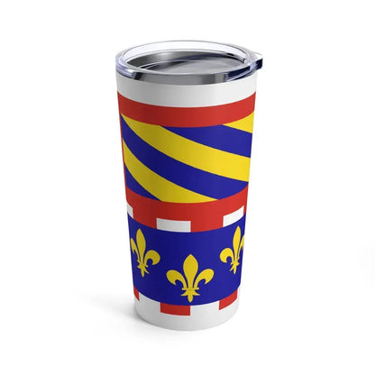 Flag of Bourgogne France - Tumbler 20oz - Go Mug Yourself