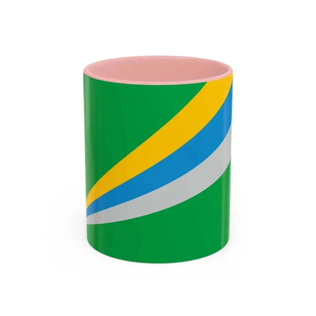 Flag of Bowling Green, Kentucky - Accent Coffee Mug 11oz Pink 11oz - Go Mug Yourself