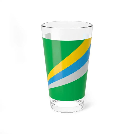 Flag of Bowling Green Kentucky (United States) Pint Glass 16oz 16oz - Go Mug Yourself