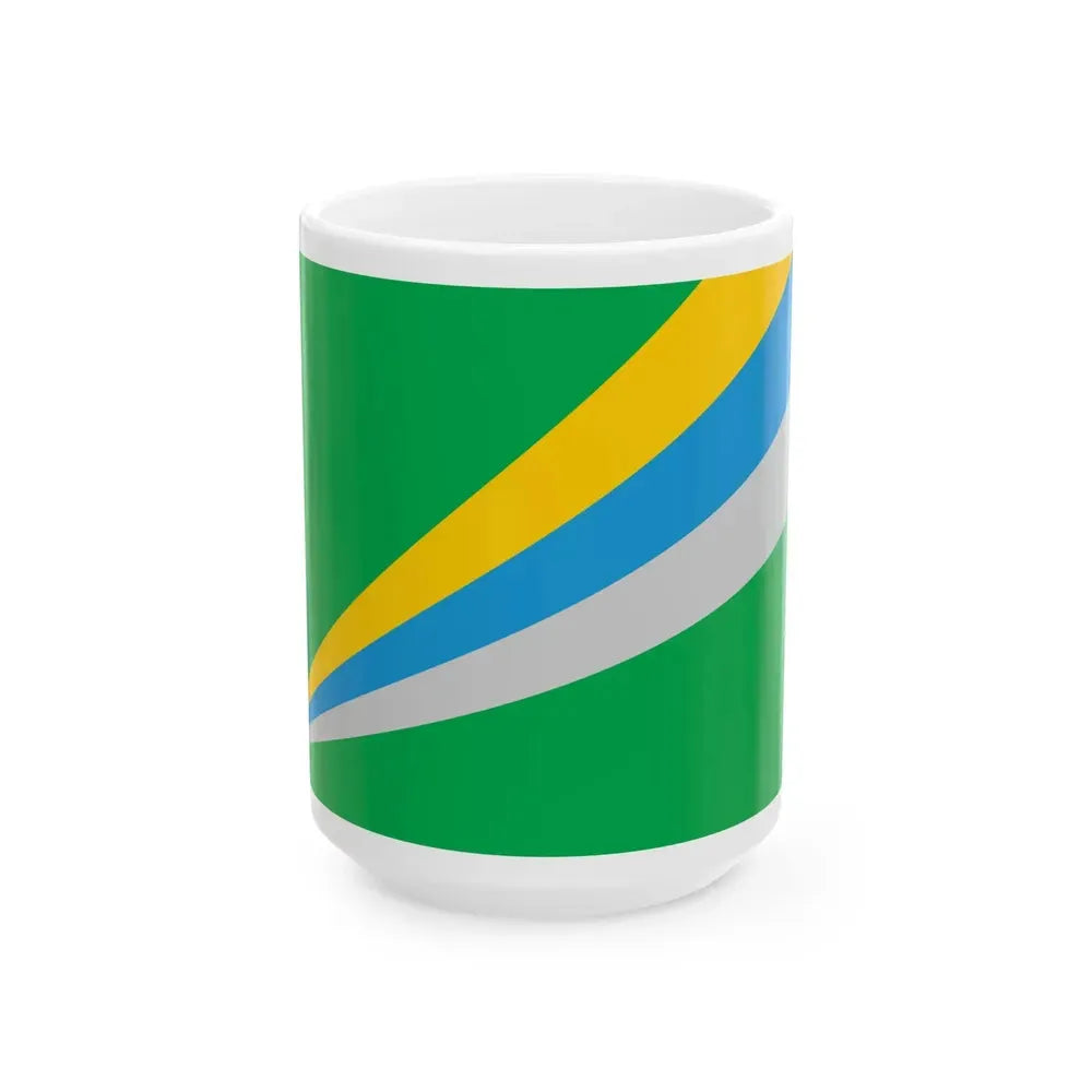 Flag of Bowling Green Kentucky (United States) White Coffee Mug 15oz - Go Mug Yourself