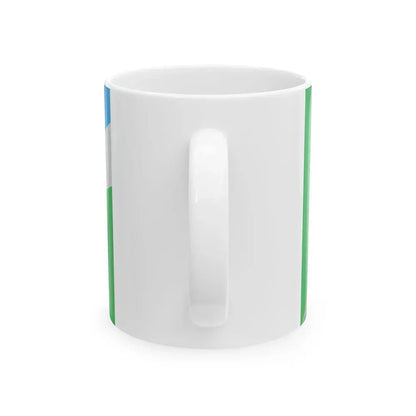 Flag of Bowling Green Kentucky (United States) White Coffee Mug - Go Mug Yourself