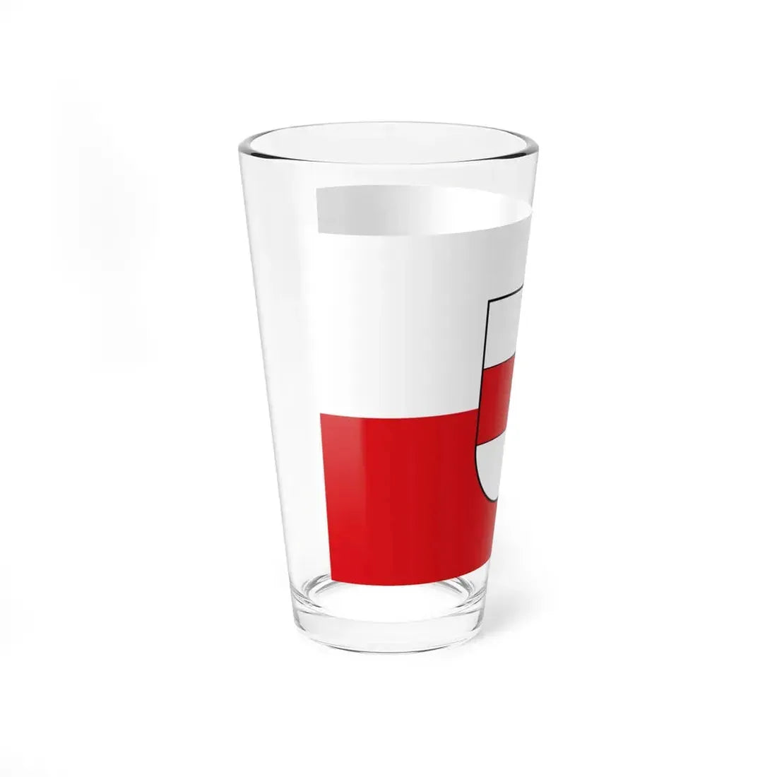 Flag of Bozen (Italy) Pint Glass 16oz - Go Mug Yourself