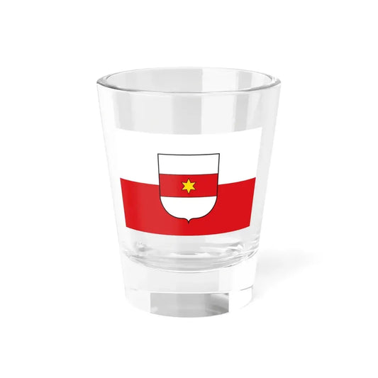 Flag of Bozen (Italy) Shot Glass 1.5oz 1.5oz - Go Mug Yourself