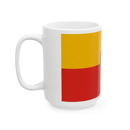 Flag of Bozsok (Hungary) White Coffee Mug - Go Mug Yourself