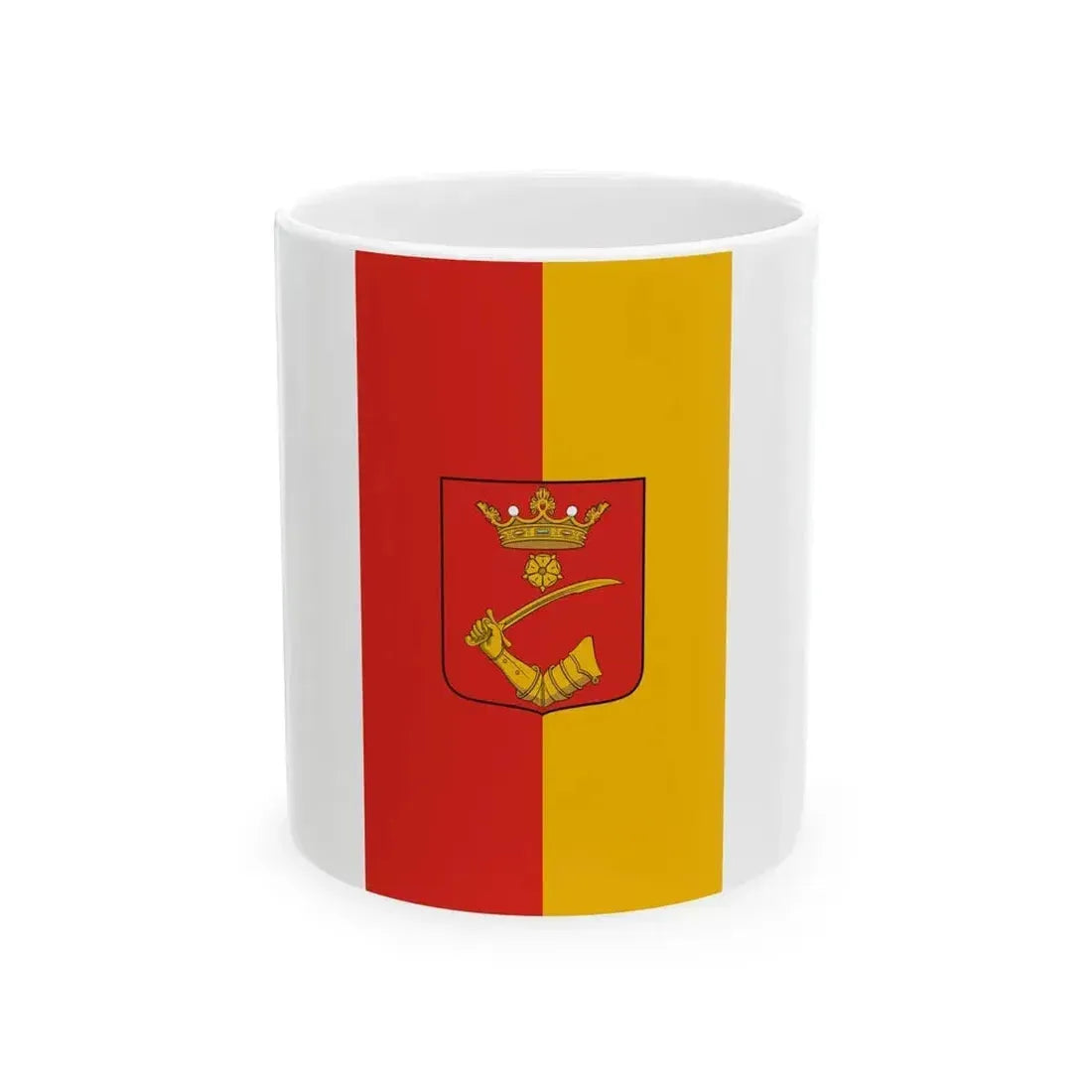 Flag of Bozzai (Hungary) White Coffee Mug 11oz - Go Mug Yourself