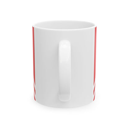 Flag of Brakel Belgium (Belgium) White Coffee Mug-Go Mug Yourself