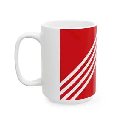 Flag of Brakel Belgium (Belgium) White Coffee Mug - Go Mug Yourself