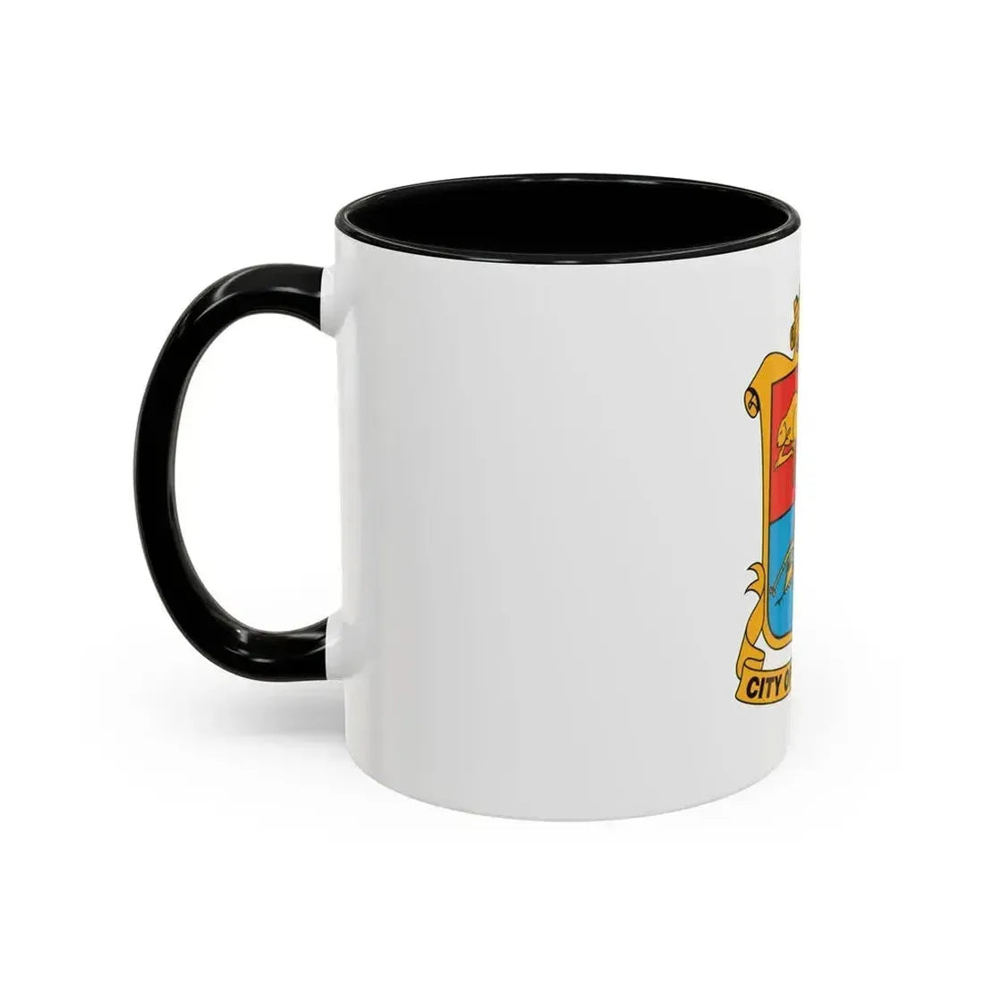 Flag of Brampton Canada - Accent Coffee Mug - Go Mug Yourself