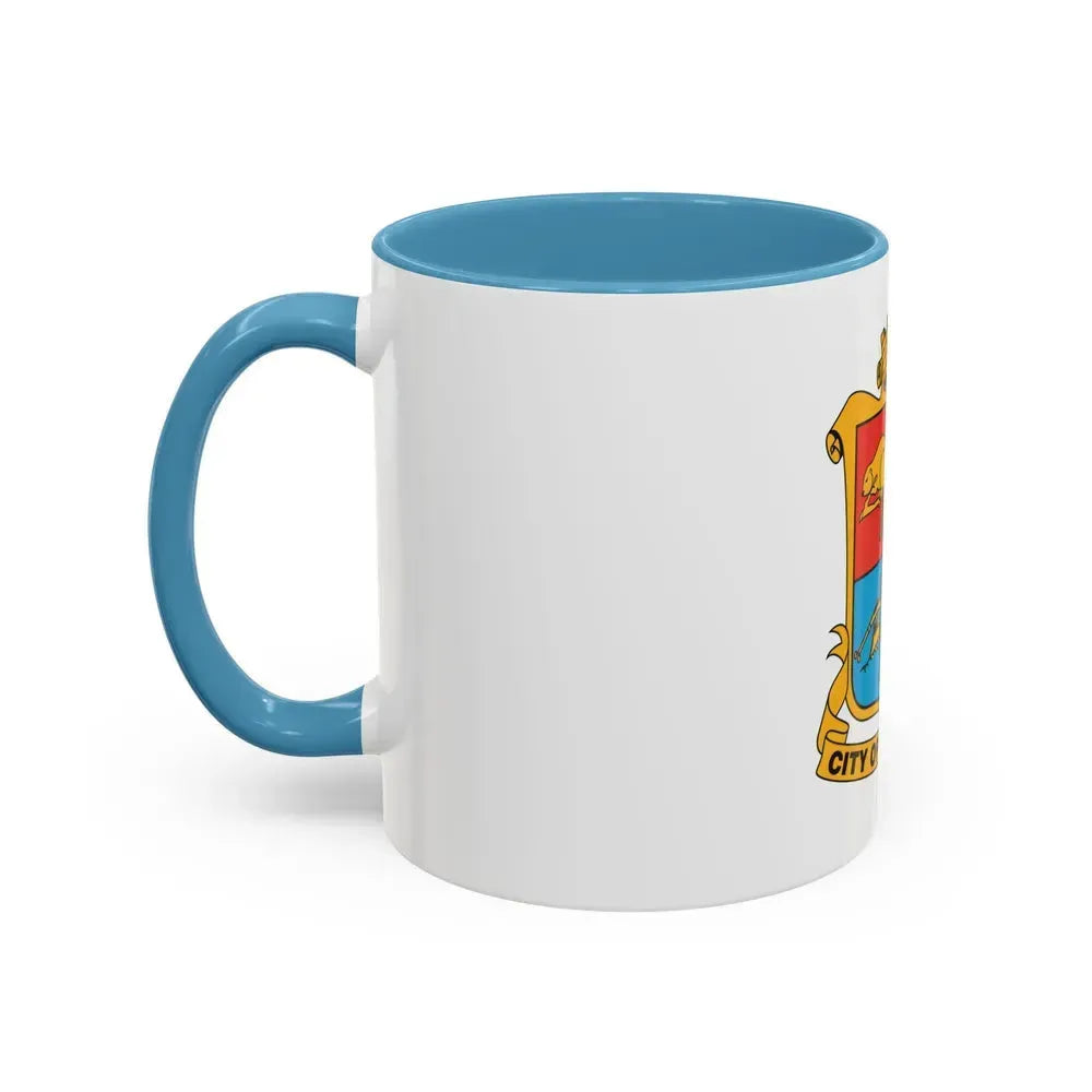 Flag of Brampton Canada - Accent Coffee Mug - Go Mug Yourself