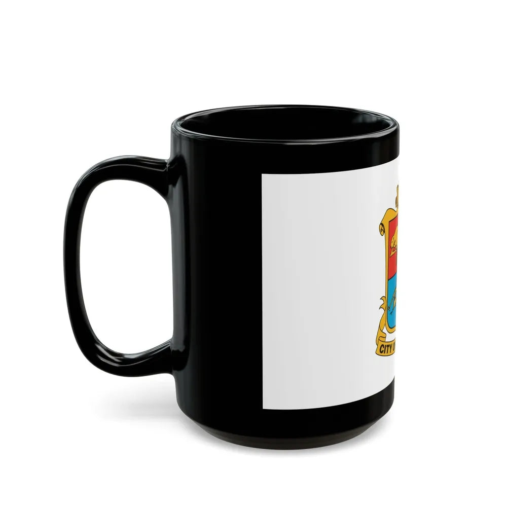 Flag of Brampton Canada - Black Coffee Mug-Go Mug Yourself