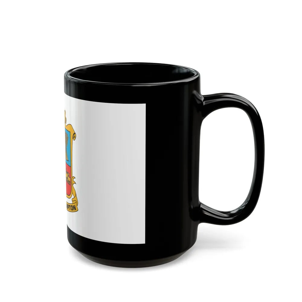 Flag of Brampton Canada - Black Coffee Mug-Go Mug Yourself