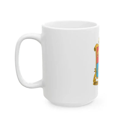 Flag of Brampton Canada - White Coffee Mug - Go Mug Yourself