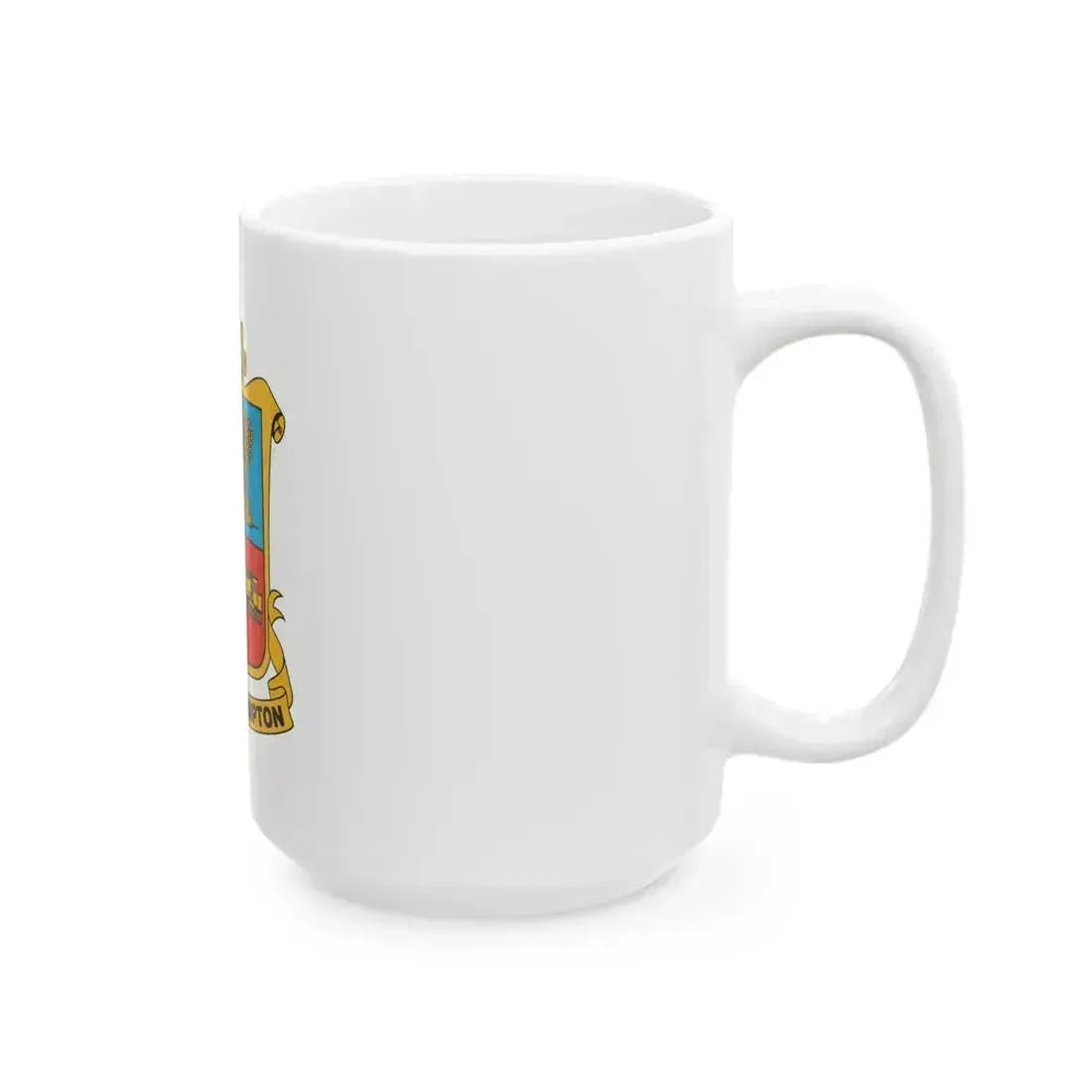 Flag of Brampton Canada - White Coffee Mug - Go Mug Yourself
