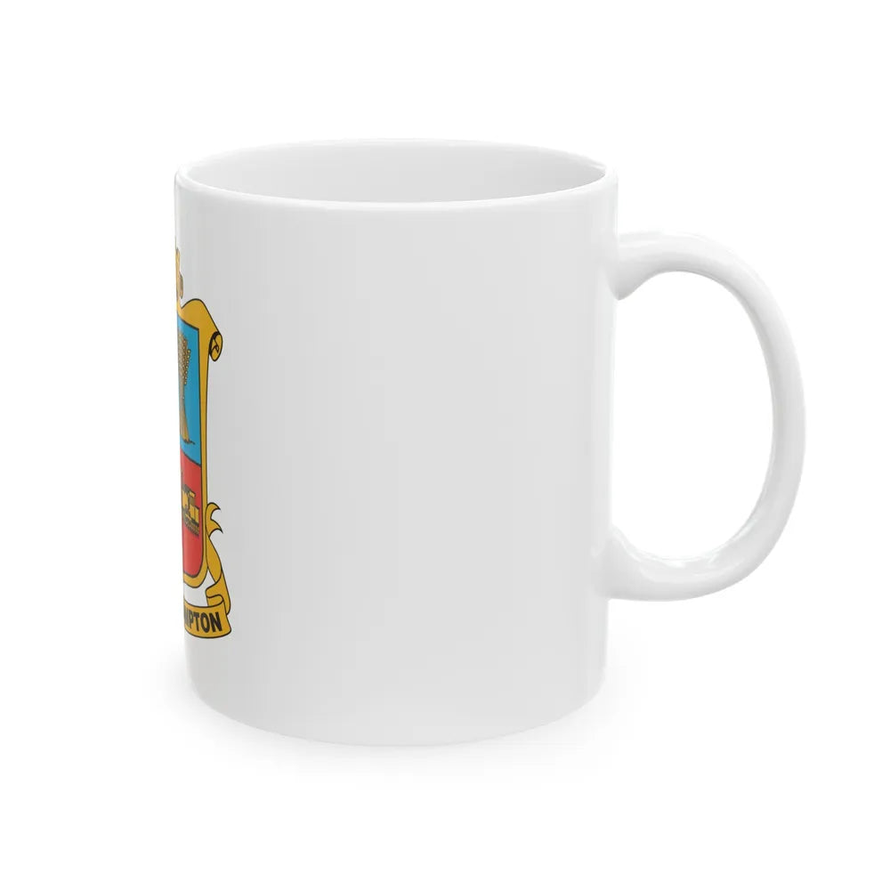 Flag of Brampton Canada - White Coffee Mug-Go Mug Yourself