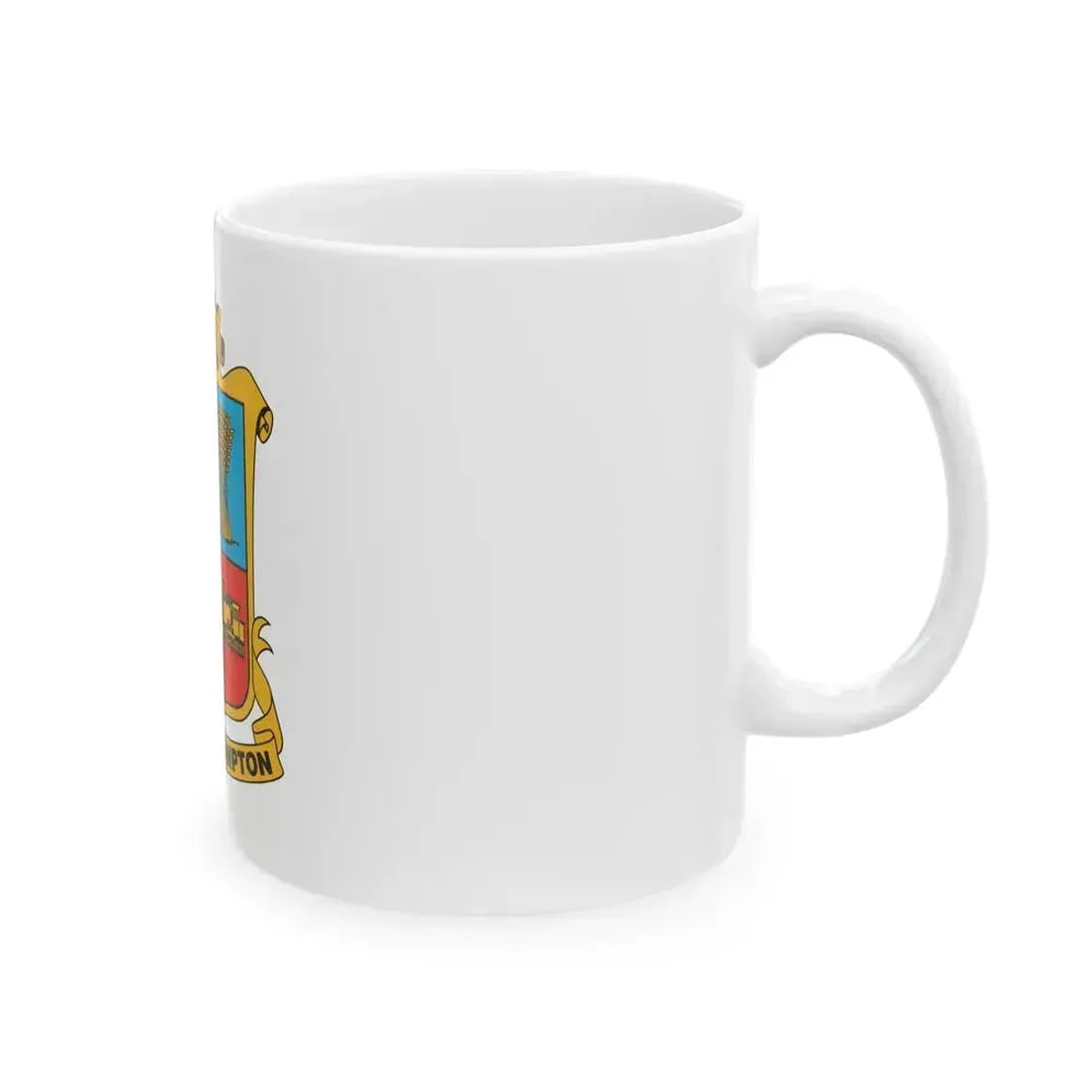 Flag of Brampton Canada - White Coffee Mug - Go Mug Yourself