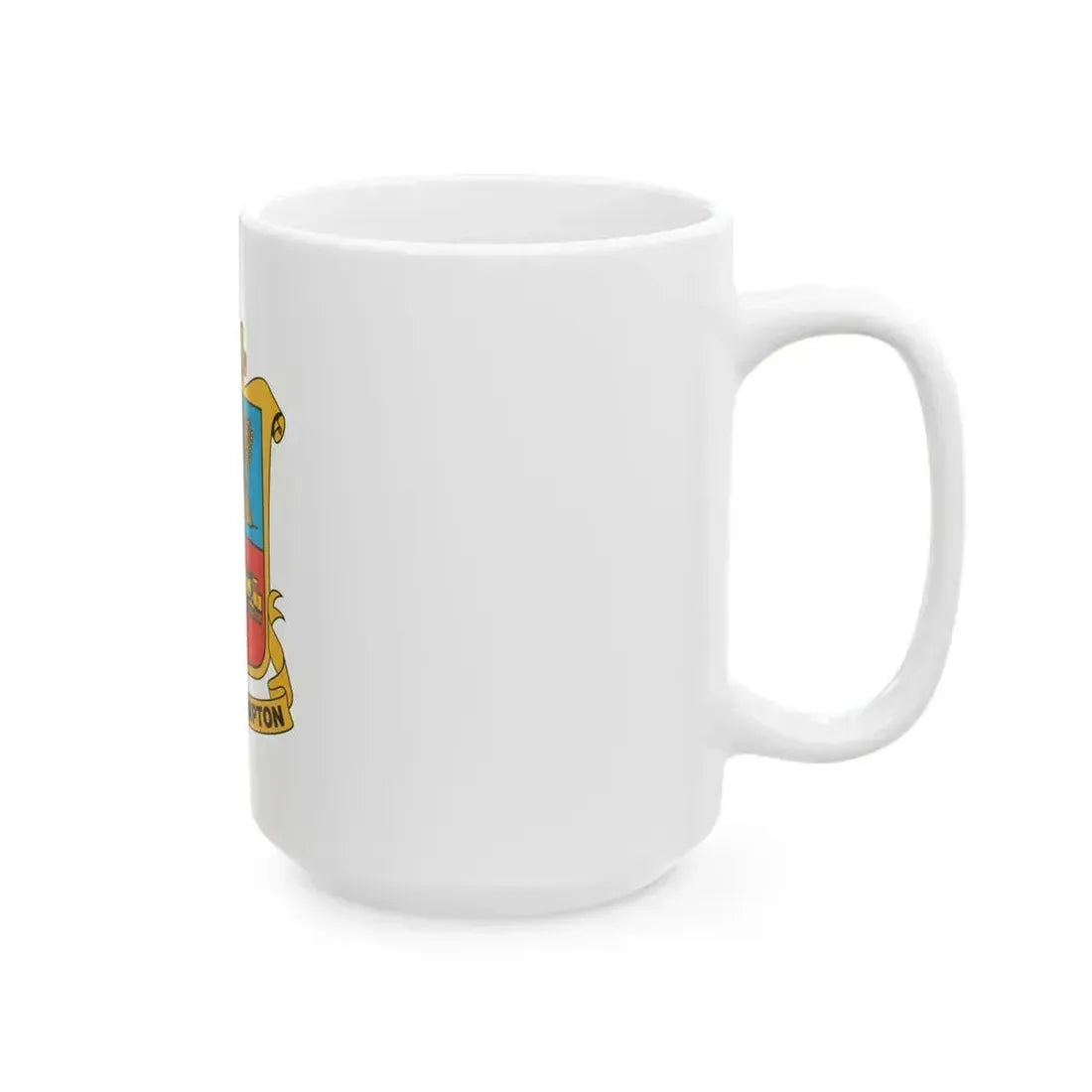 Flag of Brampton Canada - White Coffee Mug - Go Mug Yourself