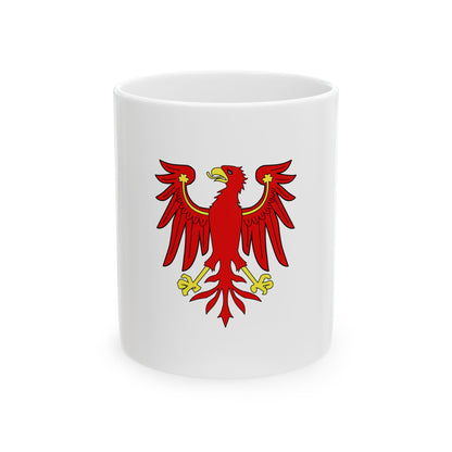 Flag of Brandenburg 1340-1657 (Germany) White Coffee Mug-11oz-Go Mug Yourself