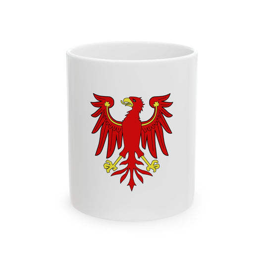 Flag of Brandenburg 1340-1657 (Germany) White Coffee Mug-11oz-Go Mug Yourself