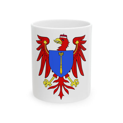 Flag of Brandenburg 1657-1701 (Germany) White Coffee Mug-11oz-Go Mug Yourself