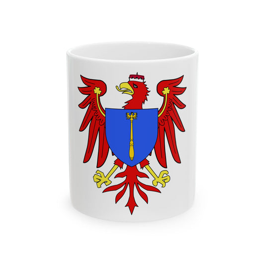 Flag of Brandenburg 1657-1701 (Germany) White Coffee Mug-11oz-Go Mug Yourself