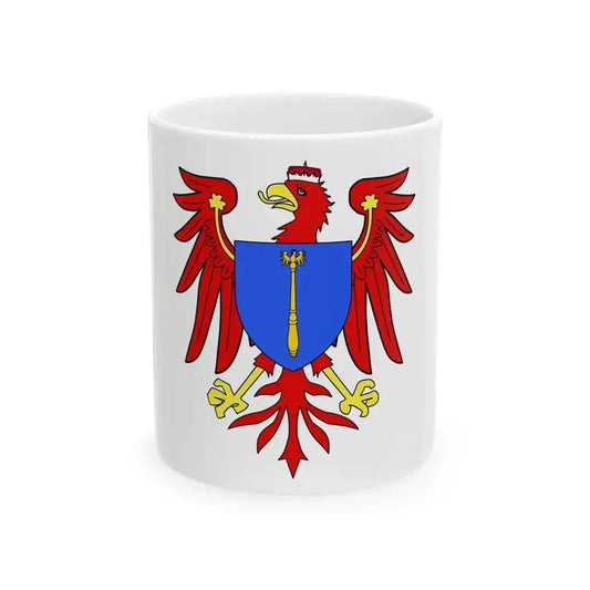 Flag of Brandenburg 1657-1701 (Germany) White Coffee Mug 11oz - Go Mug Yourself