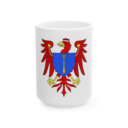 Flag of Brandenburg 1657-1701 (Germany) White Coffee Mug 15oz - Go Mug Yourself