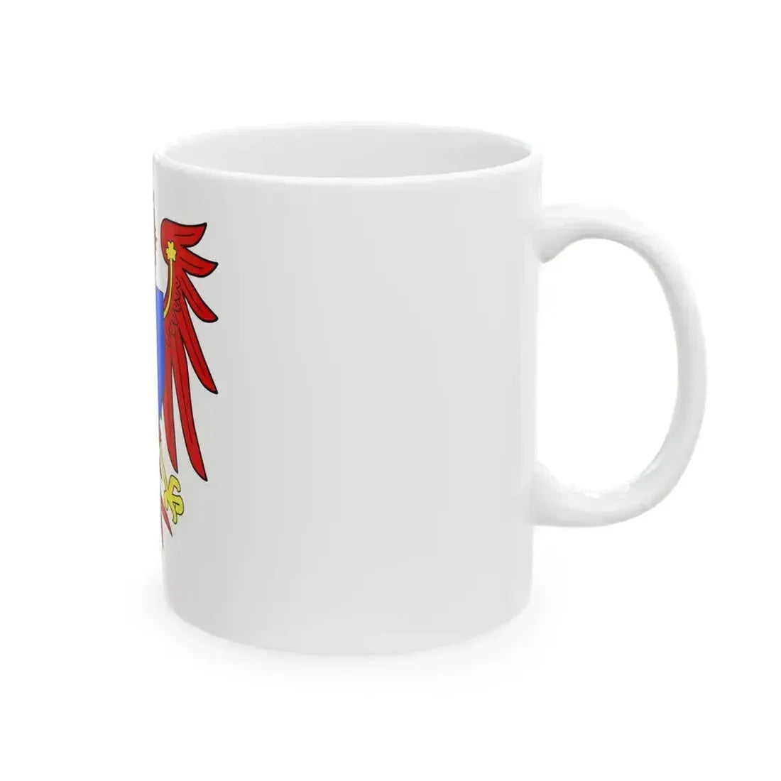 Flag of Brandenburg 1657-1701 (Germany) White Coffee Mug - Go Mug Yourself