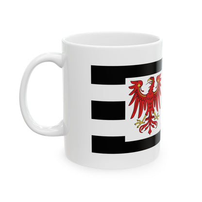 Flag of Brandenburg 1660-1750 (Germany) White Coffee Mug-Go Mug Yourself
