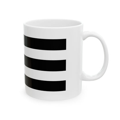Flag of Brandenburg 1660-1750 (Germany) White Coffee Mug-Go Mug Yourself