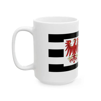 Flag of Brandenburg 1660-1750 (Germany) White Coffee Mug - Go Mug Yourself