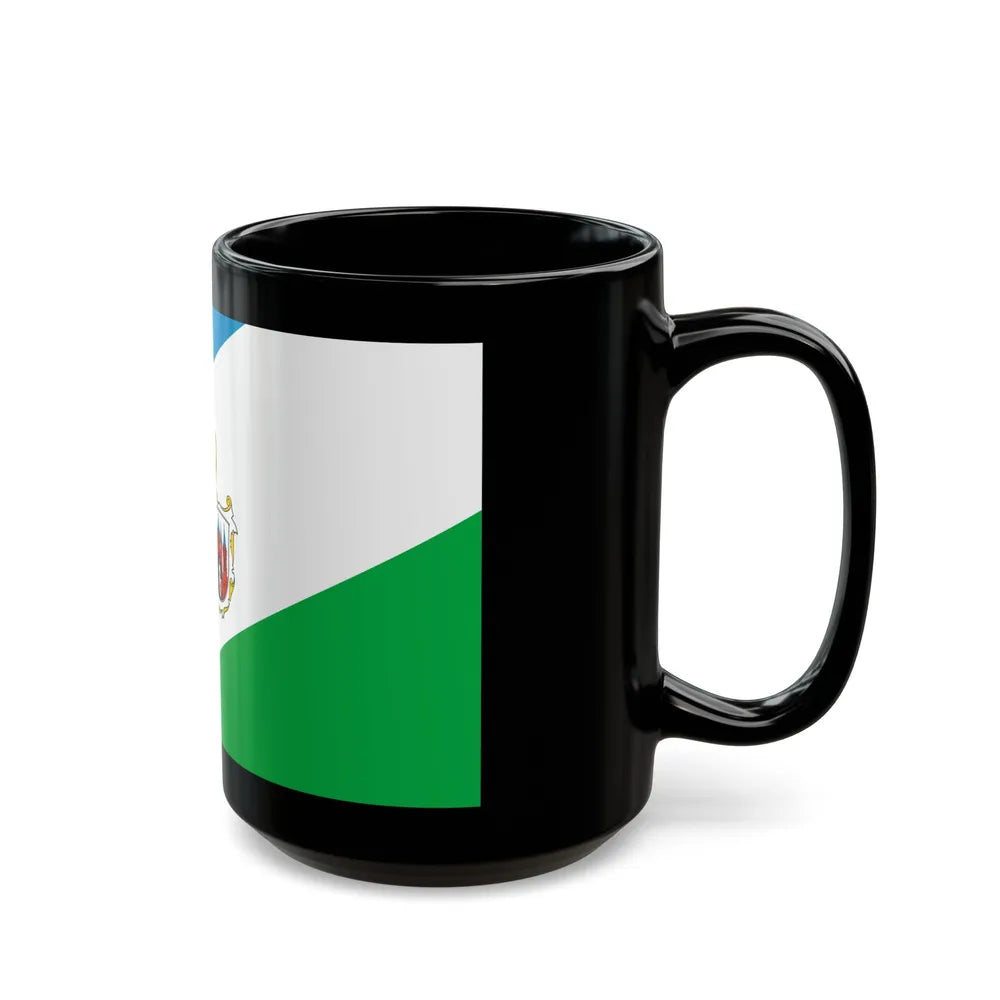 Flag of Brandenburg an der Havel Germany - Black Coffee Mug-Go Mug Yourself