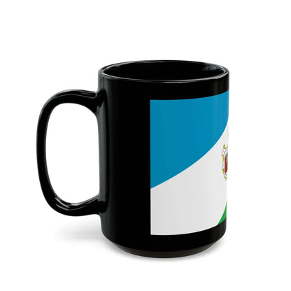 Flag of Brandenburg an der Havel Germany - Black Coffee Mug-Go Mug Yourself