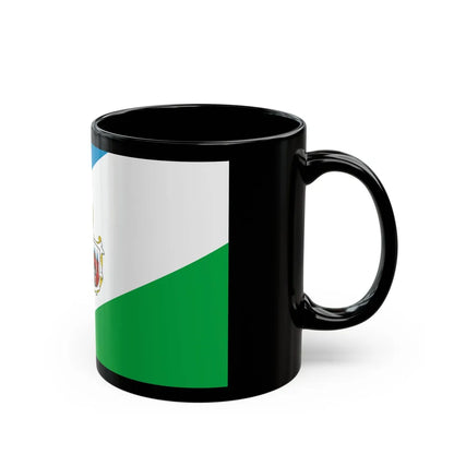 Flag of Brandenburg an der Havel Germany - Black Coffee Mug-Go Mug Yourself