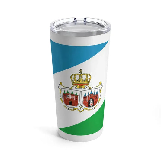 Flag of Brandenburg an der Havel Germany - Tumbler 20oz 20oz - Go Mug Yourself