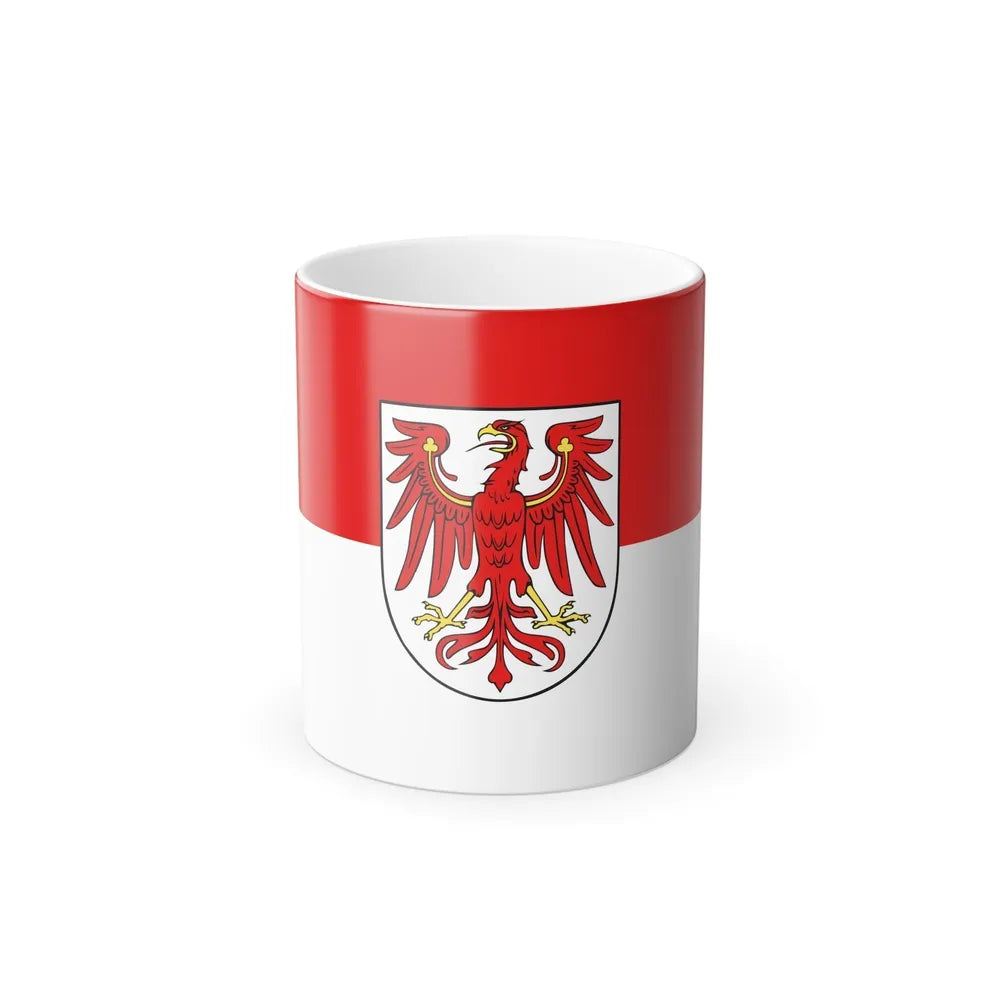 Flag of Brandenburg Germany - Color Changing Coffee Mug-11oz-Go Mug Yourself