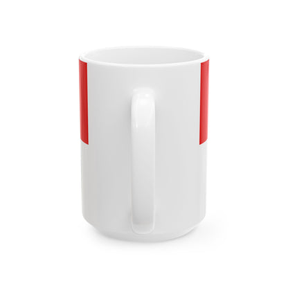 Flag of Brandenburg (Germany) White Coffee Mug-Go Mug Yourself