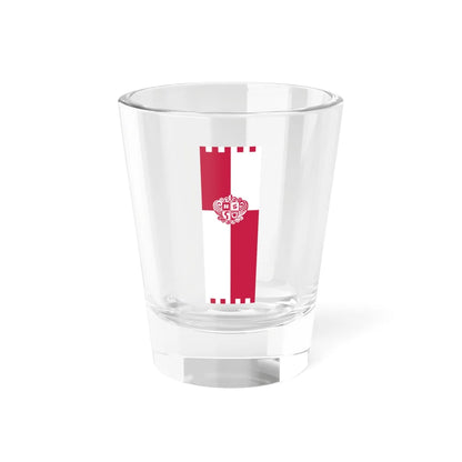 Flag of Braslovce vertical (Slovenia) Shot Glass 1.5oz 1.5oz - Go Mug Yourself