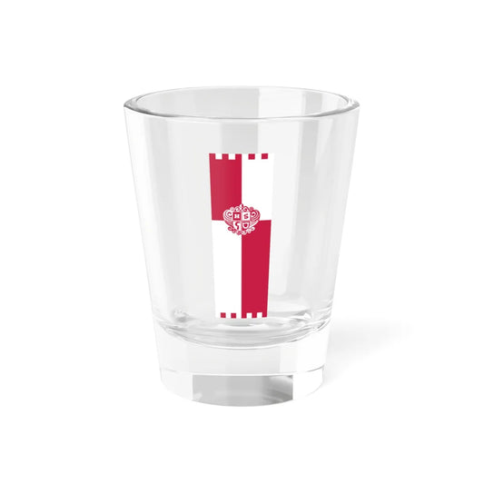 Flag of Braslovce vertical (Slovenia) Shot Glass 1.5oz 1.5oz - Go Mug Yourself