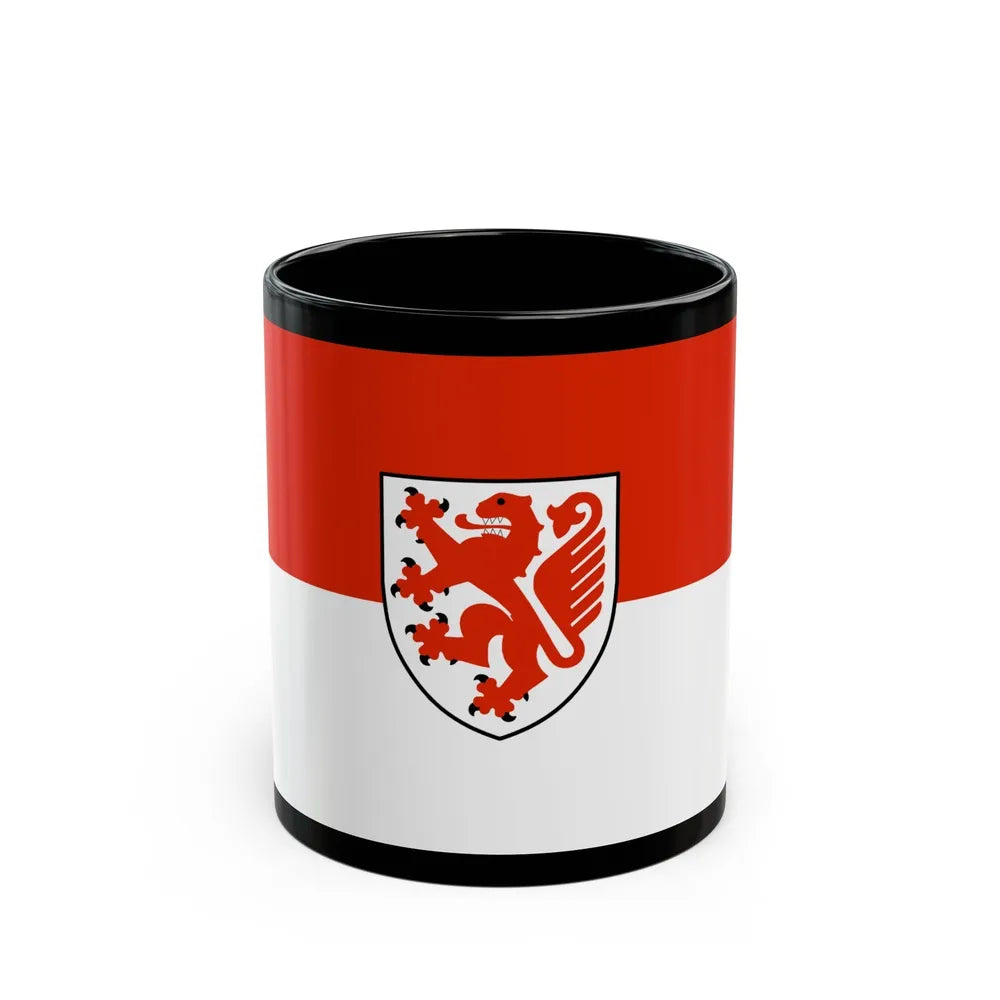 Flag of Braunschweig Germany - Black Coffee Mug-11oz-Go Mug Yourself